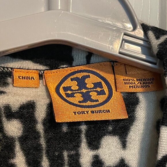 Tory Burch Black and White Cardigan - Picture 4 of 5